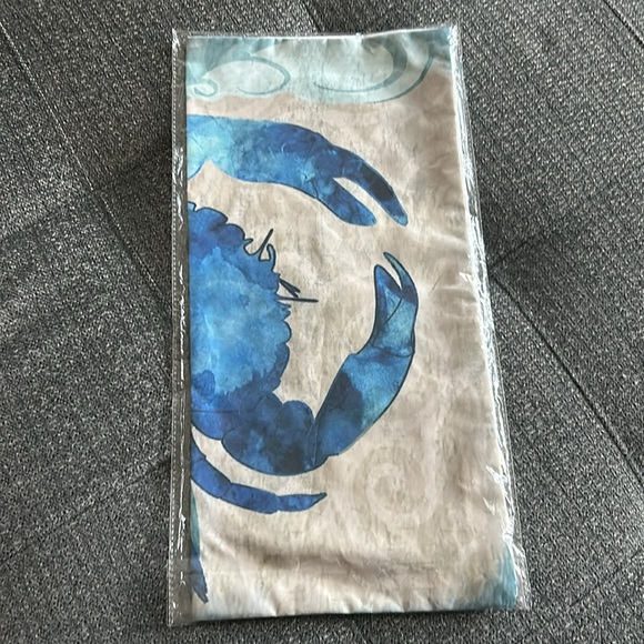 🇺🇸 ‼️LAST ONE‼️ Colorful Blue Crab Sofa Pillow Cover - Picture 4 of 6